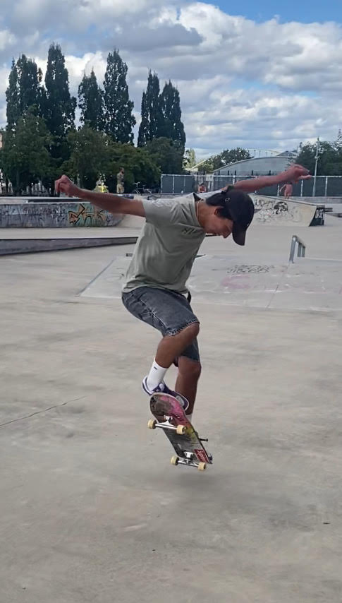 A picture of me skating